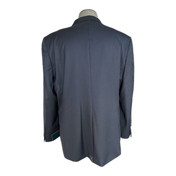 BROOKS BROTHERS Madison Fit Blue Gold Button Front Wool Blazer Sport Coat Jacket - Picture 5 of 10